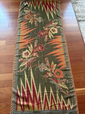 Pashmina Reversible Scarf - Wrap- Vintage